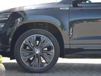 Skoda Karoq 1.5 TSI 150 pk DSG ACT Sportline Business | Pano, Auto's, Skoda, Stof, 4 cilinders, 150 pk, Zwart