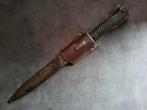 Repro frog voor Duitse K98 bajonet bruin, Verzamelen, Ophalen of Verzenden, Landmacht, Duitsland, Mes of Dolk