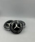 Set Zwarte Mercedes Wieldoppen naafkappen 70mm, Ophalen of Verzenden, Nieuw