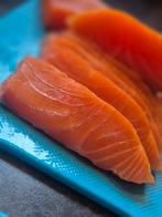 Koud gerookte zalm, Diversen, Ophalen