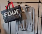 FOUR Grey Logo Hoodie M, Kleding | Heren, Truien en Vesten, Ophalen of Verzenden, Nieuw, Grijs, Four Amsterdam