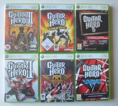 Guitar Hero Xbox 360 (€25 per stuk), Spelcomputers en Games, Games | Xbox 360, Nieuw, Muziek, 1 speler, Vanaf 12 jaar, Ophalen of Verzenden
