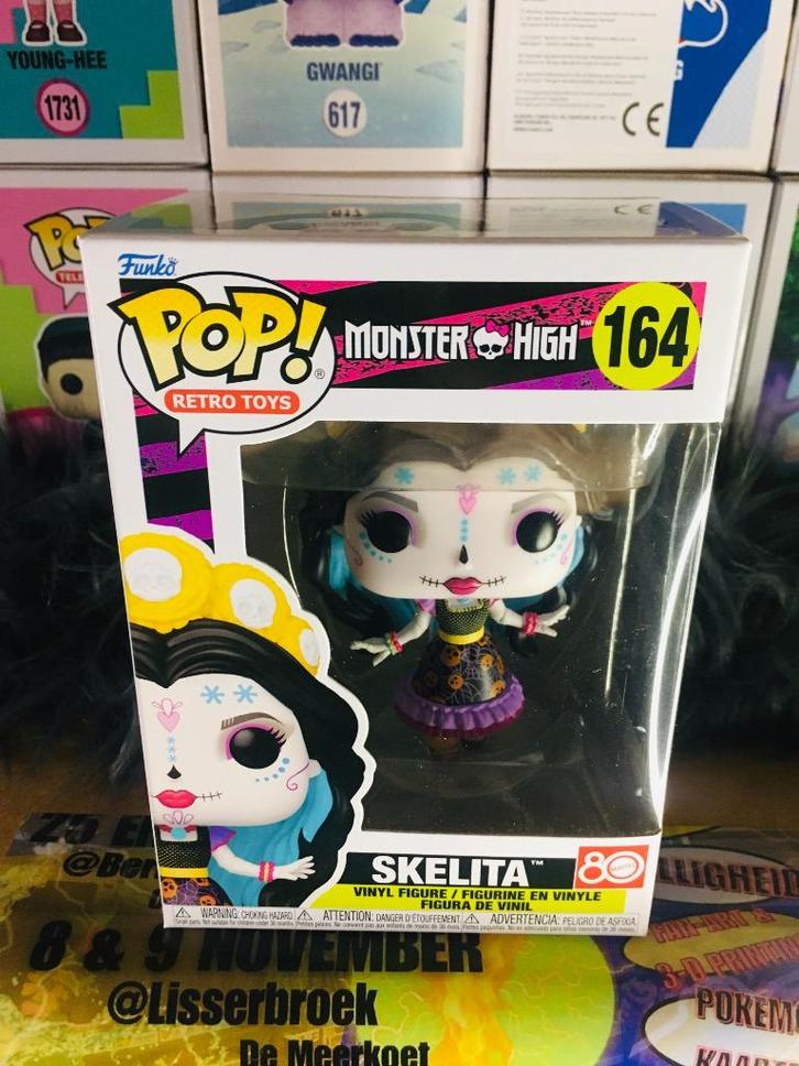 Funko Pop! Skelita 164 Monster High Retro Toys, Verzamelen, Poppetjes en Figuurtjes, Nieuw, Ophalen of Verzenden