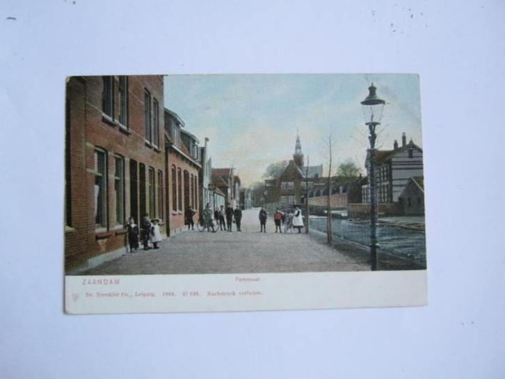 Ansichtkaarten Nederland, TC 10-52 Zaandam, Parkstraat, druk, Verzamelen, Ansichtkaarten | Nederland, Ongelopen, Noord-Holland