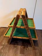 Houten etagère met 2 plateaus, Ophalen of Verzenden, Nieuw