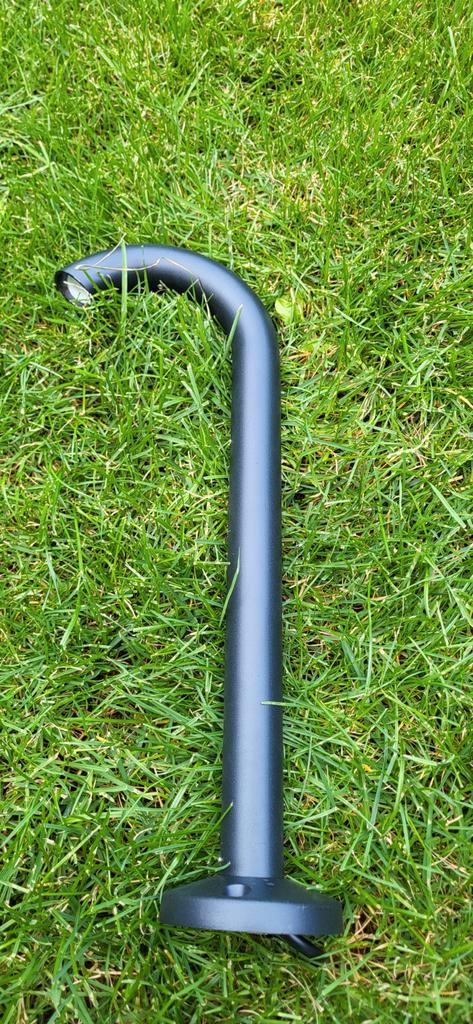 Design Tuinlampen - Mat Zwart - Set van 4, Tuin en Terras, Buitenverlichting, Zo goed als nieuw, Vloerlamp, Aluminium, Minder dan 50 watt