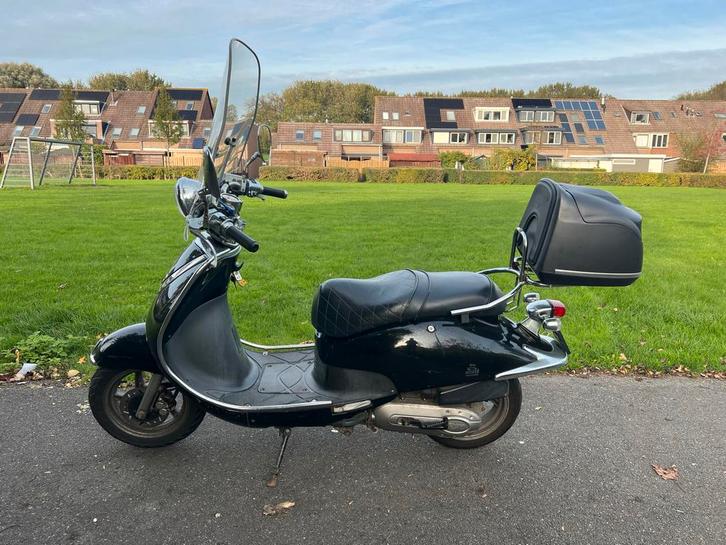 Sym Allo Retro Snorscooter, Fietsen en Brommers, Scooters | SYM, Gebruikt, Overige modellen, Benzine, Ophalen