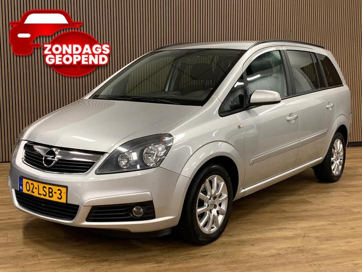 Opel Zafira 1.6 CNG Temptation|7 Persoons|Climate Control|, Auto's, Opel, Bedrijf, Te koop, Zafira, ABS, Airbags, Airconditioning