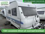 Hobby De Luxe 400 VOORTENT + 4 PERS +, Caravans en Kamperen, Caravans, Hobby, Bedrijf, 5 tot 6 meter, Tot en met 3