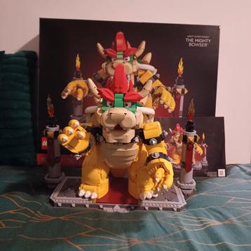 The mighty bowser lego set (compleet) beschikbaar voor biedingen