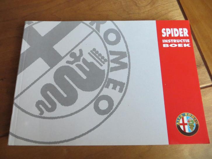 Nieuw instructieboek Alfa Romeo Spider 1995, Auto diversen, Handleidingen en Instructieboekjes, Ophalen of Verzenden
