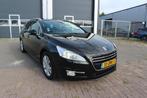 Peugeot 508 SW 1.6 THP Allure (bj 2013), Voorwielaandrijving, Zwart, Bruin, Leder en Stof