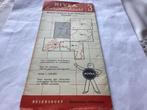 NIVEA Toeristenkaart Nederland, Boeken, Gelezen, Ophalen of Verzenden, Landkaart, 1800 tot 2000