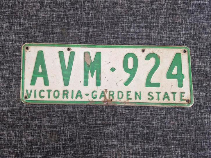 Kentekenplaat Australië nummerbord Nummerplaat License plate, Verzamelen, Automerken, Motoren en Formule 1, Gebruikt, Auto's, Ophalen of Verzenden