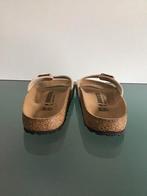 GRATIS VERZENDEN | BIRKENSTOCK Nieuwe parelmoer slippers 39, Slippers, Verzenden, Beige, Nieuw