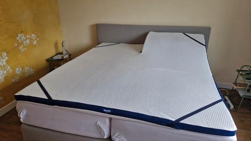 Splittopper van Mattsleepz 180x210x7, Huis en Inrichting, Slaapkamer | Matrassen en Bedbodems, Zo goed als nieuw, 180 cm, 210 cm