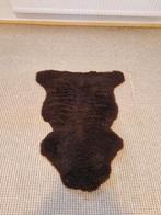 Een mooi bruin schaapswollen kleed, Gebruikt, 50 tot 100 cm, Bruin, Ophalen of Verzenden