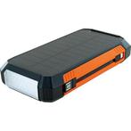 Schwaiger Solar-Powerbank 10000 mAh / zaklamp / kompas, Ophalen of Verzenden, Nieuw