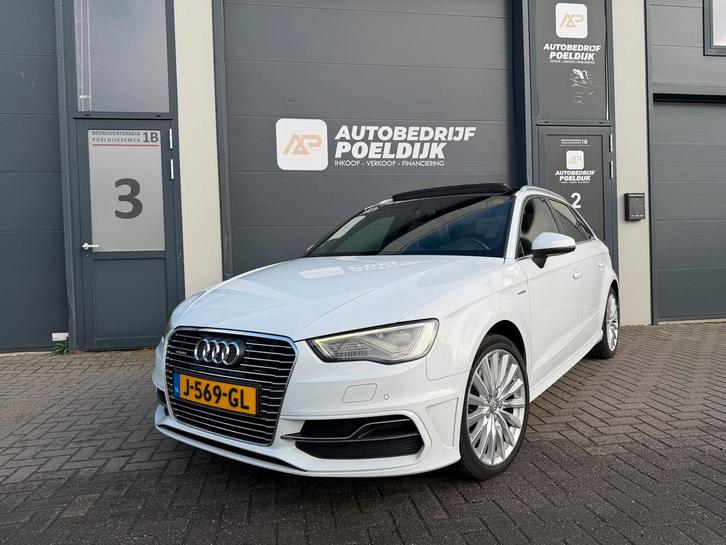 Audi A3 1.4 Tfsi 204pk E-tron Phev S Tronic 2014 Wit Bomvol, Auto's, Audi, Bedrijf, A3, ABS, Achteruitrijcamera, Airbags, Airconditioning