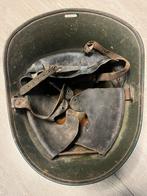 Nederlandse medic helm wo2, Verzamelen, Militaria | Tweede Wereldoorlog, Ophalen of Verzenden, Nederland, Helm of Baret