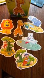 Haba puzzel zoo, Ophalen of Verzenden, 10 tot 50 stukjes, Gebruikt