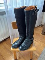 Leren dames laarzen hoog model / handgemaakt, Kleding | Dames, Hoge laarzen, Bruin, Ophalen of Verzenden, Zo goed als nieuw