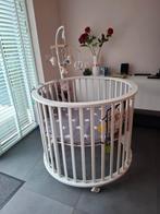 Ronde box, wit met kleed, Kinderen en Baby's, Boxen, Ophalen, Gebruikt, Rond, In hoogte verstelbaar