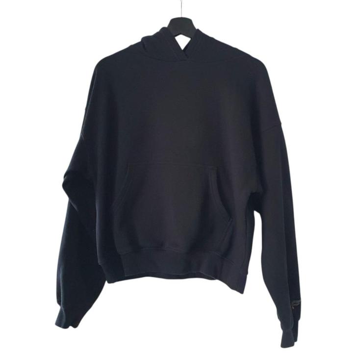 Fabletics cropped fleece hoodie - Maat L, Kleding | Dames, Truien en Vesten, Nieuw, Maat 42/44 (L), Zwart, Verzenden