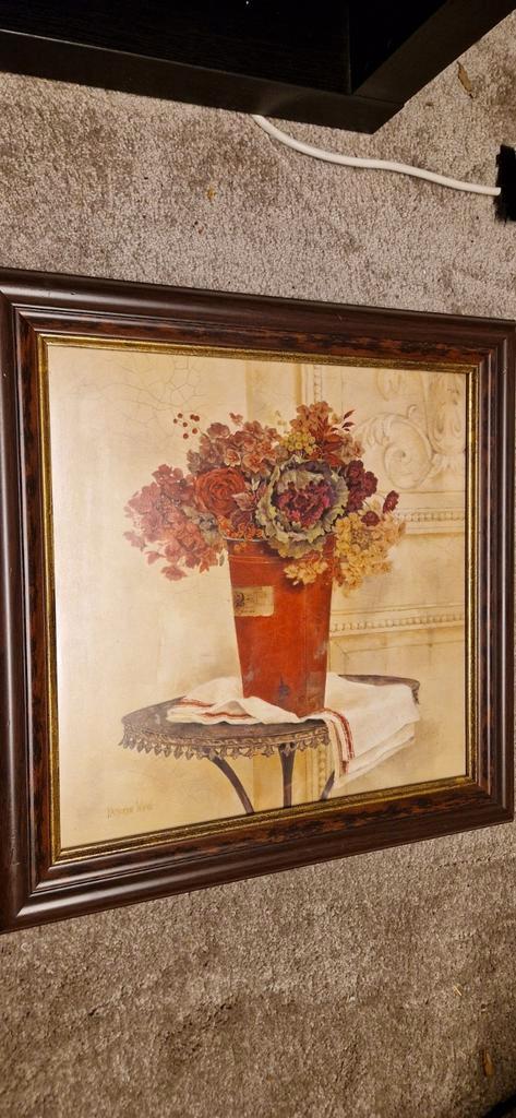 Te koop: Schilderijen 3x Kathryn White stilleven, Antiek en Kunst, Kunst | Overige Kunst, Ophalen