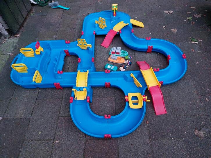 Aquaplay waterbaan amphieworld, Kinderen en Baby's, Speelgoed | Buiten | Los speelgoed, Gebruikt, Ophalen