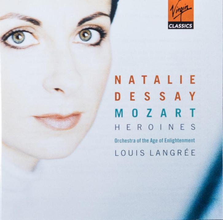 NATALIE DESSAY Mozart heroines CD LANGREE VIRGIN NIEUWSTAAT, Cd's en Dvd's, Cd's | Klassiek, Zo goed als nieuw, Vocaal, Classicisme