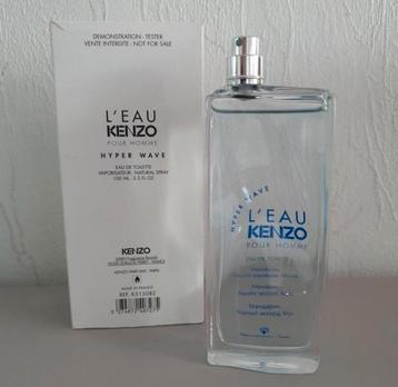 Een volle fles Kenzo Hyper Wave 100 ml te koop.  beschikbaar voor biedingen