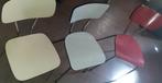 Vintage stoelen 3 stuks, Huis en Inrichting, Gebruikt, Overige kleuren, Drie, Metaal