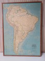 Landkaart in lijst, Afrika, Z America, Midden Oosten, Japan, Landkaart, 1800 tot 2000, National Geographic, Wereld