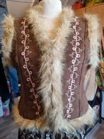 Afghaanse vintage penny lane vegan waistcoat schapenvacht, Kleding | Dames, Bodywarmers, Ophalen of Verzenden, Gedragen, Maat 38/40 (M)