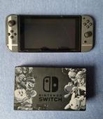 Nintendo Switch + Dock Super Smash Edition Origineel, Ophalen of Verzenden, Zo goed als nieuw, Met 2 controllers, Switch Original