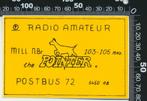 Sticker: Radioamateur The Pointer - Mill (5), Film, Tv of Omroep, Verzenden