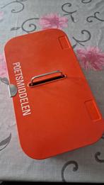 Emaille jaren 70 ORANJE Brabantie poetsdoos als nieuw, Antiek en Kunst, Antiek | Emaille, Ophalen of Verzenden