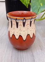vintage traditioneel Bulgaars handgemaakt  beker, Antiek en Kunst, Ophalen of Verzenden