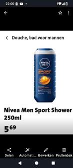 Nivea Men Douchegel 2€ per stuck, Ophalen of Verzenden, Nieuw, Bad & Douche