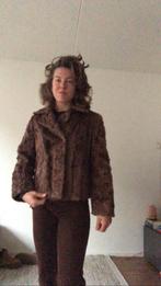 Korte bontjas, Ophalen of Verzenden, Zo goed als nieuw, Bruin