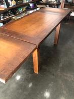 Vintage retro antieke landelijke eettafel Werktafel, Huis en Inrichting, Ophalen, Gebruikt, Rechthoekig, 50 tot 100 cm