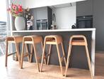 4 x Vintage Ikea SALVE barkrukken, door Ehlén Johansson, Ophalen, Zo goed als nieuw, Hout
