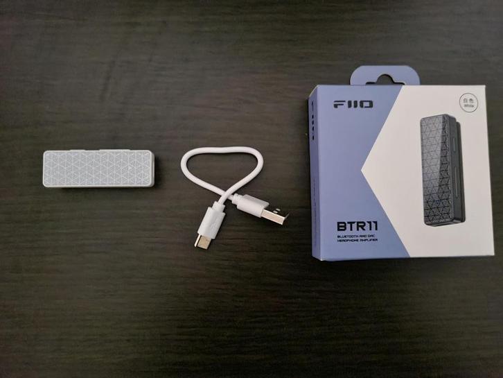 FiiO BTR11 White LDAC Bluetooth Receiver, Audio, Tv en Foto, Versterkers en Receivers, Zo goed als nieuw, Stereo, Minder dan 60 watt