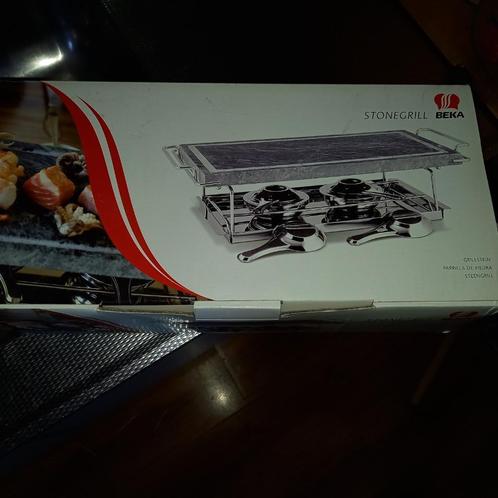 Beka steengrill, Witgoed en Apparatuur, Gourmetstellen, Nieuw, Minder dan 4 personen, Ophalen of Verzenden