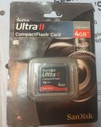 4GB Sandisk compactflash card, Audio, Tv en Foto, Fotografie | Geheugenkaarten, Sandisk, Nieuw, Ophalen of Verzenden, 4 GB