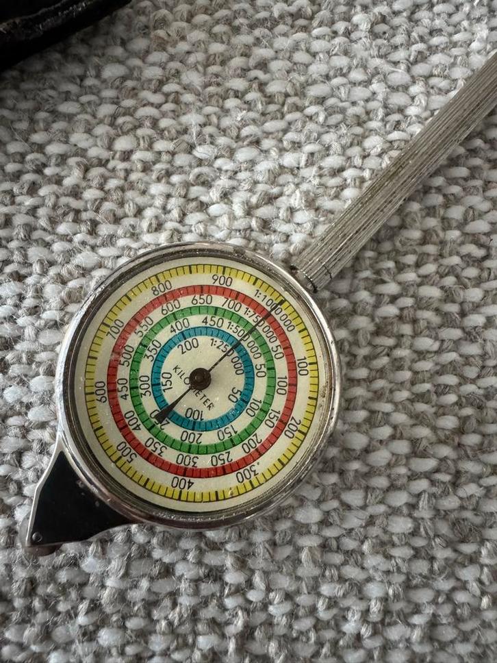 Vintage Curvimeter / Kaartenteller, Antiek en Kunst, Antiek | Gereedschap en Instrumenten, Ophalen of Verzenden