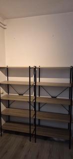 Industriële Wandkast/Openkast met 5 Planken, Huis en Inrichting, Ophalen, 50 tot 100 cm, Zo goed als nieuw, Metaal
