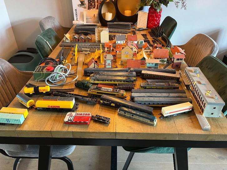 H0 Modeltrein Collectie – Fleischmann, Jouef, Lima + Scenery, Hobby en Vrije tijd, Modeltreinen | H0, Gebruikt, Rails, Gelijkstroom