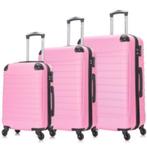 ABS koffers Travellerz rolls Kofferset - 3-Delig,6 kleuren, Hard kunststof, Slot, Nieuw, Ophalen of Verzenden